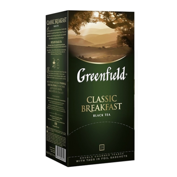 Чай черный "Greenfield. Classic Breakfast" 2гр*25шт (0354-10)