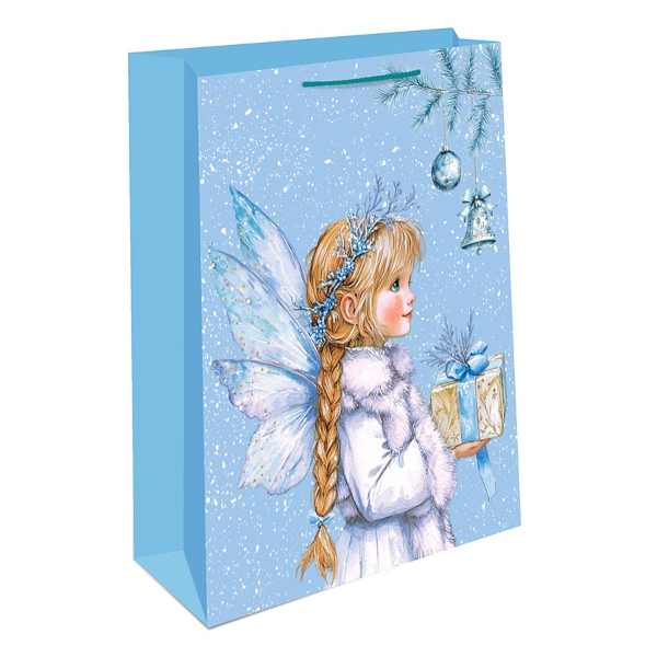Пакет бумажный 32*26*12см "Новогодняя фея" 0193.549 Арт Дизайн