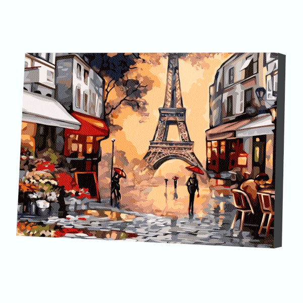 Картина по номерам Школа талантов 40*50см "Осенний Париж" 5351102