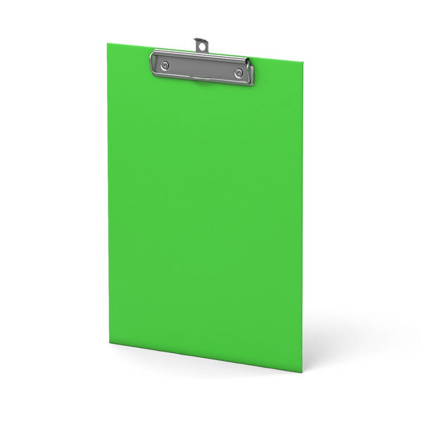 Планшет с зажимом А4 картон/лам.бумага, зеленый "Neon" 45409 Erich Krause