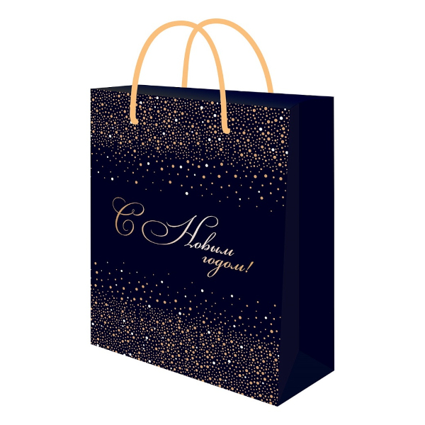 Пакет бумажный 23*18*10см "Новогодний вихрь" ППК-2297 Dream cards