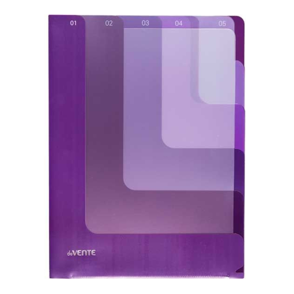 Папка-уголок А4, 3отд., 150мкм, прозрачная "Special" 273062 Brauberg