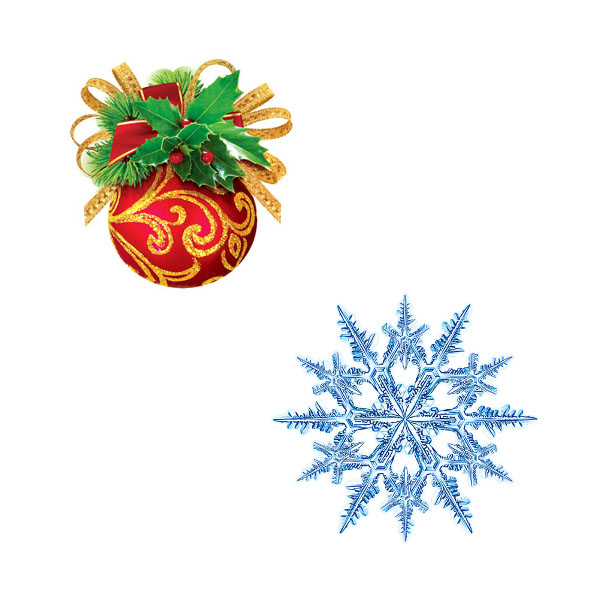 Карточка для декорирования "Новый год" 1шт