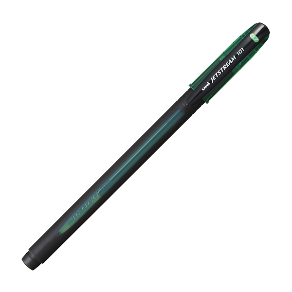 Ручка шар. 0,7мм, зеленый, черн./зелен. корп. "Jetstream" SX-101-07 102184 UNI