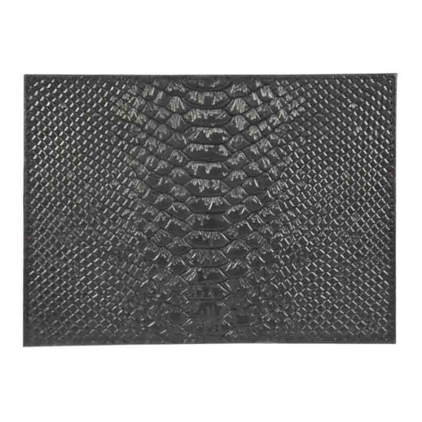 Обложка для паспорта "Питон" нат.кожа, тиснение, черный 1,2-059-211-0 Imige