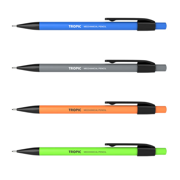 Карандаш механический 0,5мм HB, пластик. корп., ассорти, ластик "Tropic" 20338 Erich Krause