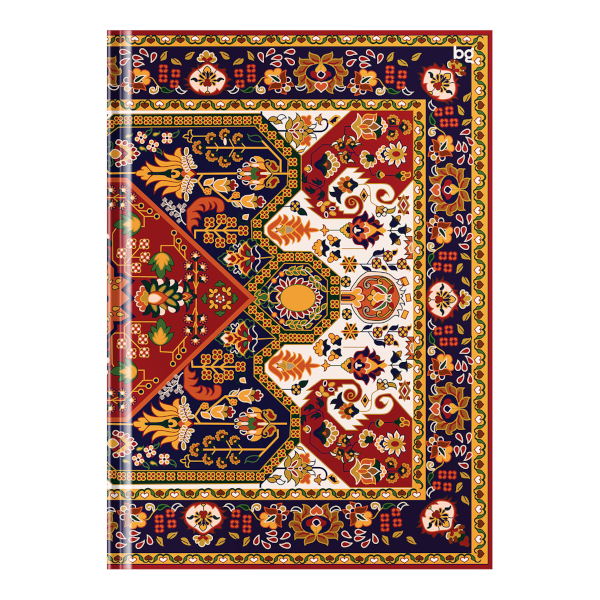 Блокнот А5 80л "Деловые аксессуары" клетка, сшивка, тв.обл., картон, рисунок ББ5т80_лм_вл 09375 BG