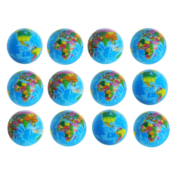 Мяч "Глобус" 6,3см, ПВХ 306795