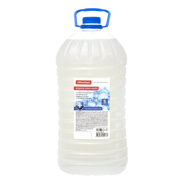 Мыло жидкое 5л OfficeClean "Professional. Антибактериальное" бутылка 388432