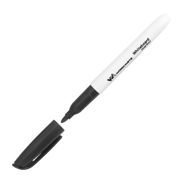 Маркер для доски 1-3мм, спирт. осн., пулевид., черный, пластик. корп. 14-7764 Workmate