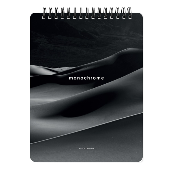 Блокнот А5- 80л "Dune. Бархан" клетка, гребень, мягк.обл., картон, рисунок N4905 Be Smart