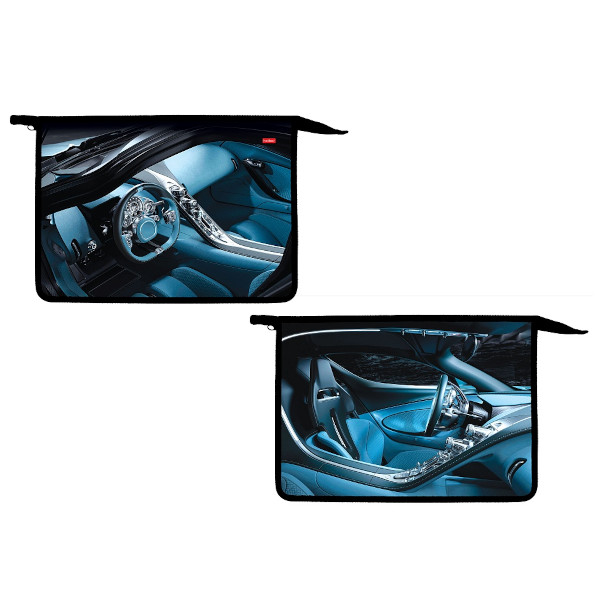 Папка для тетрадей А4 1отд., пластик, молния "Sportline auto" AMc_03043 Hatber