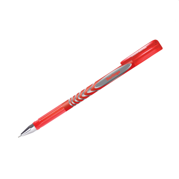 Ручка гелевая 0,5мм, красный, игольч., красный корп. "G-Line" CGp_50118 Berlingo