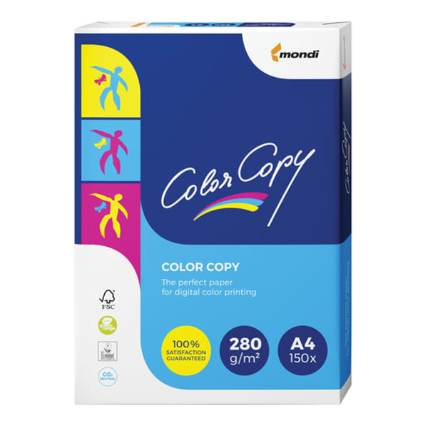Бумага А4 "Color copy" 280г/м2 (150л) для лазерной печати 110721/180112451