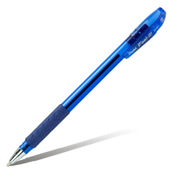 Ручка шар. масл. осн. 0,7мм, синий, тонир. корп. "Feel it" BX487-C Pentel