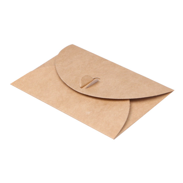 Открытка-конверт для сертификата, крафт 7*10,5см 9530613 Upak land