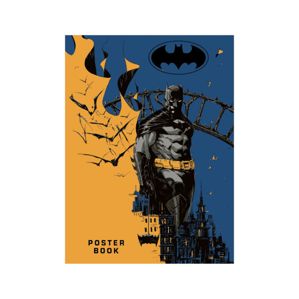 Постер-бук "Бэтмен" (9шт) 300*406мм 1045951 Эксмо