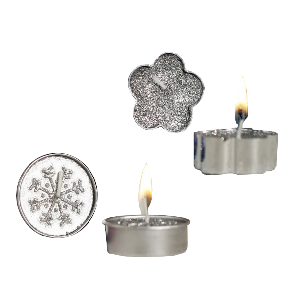 Свеча чайная "Новогодняя" ассорти 4982216/4700954 Зимнее волшебство