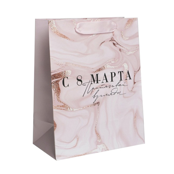 Пакет бумажный "Взгляд" ламинированный MS 23*18*10см 7059445