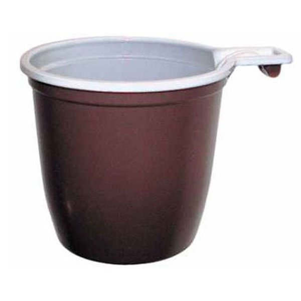 Чашка кофейная 200мл коричневая (1уп*50шт)