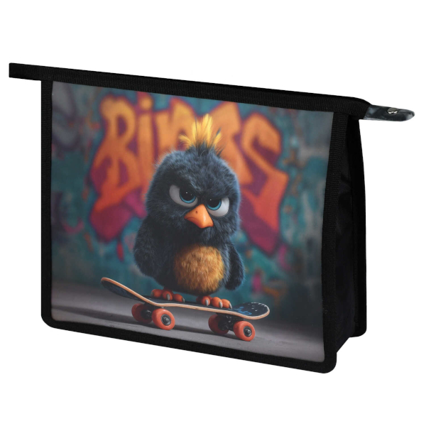 Папка для тетрадей А5 1отд., пластик, липучка "Котолапы" 72371 Феникс+