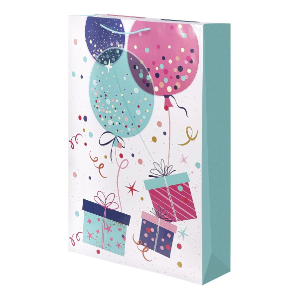 Пакет бумажный 72*50*16см "Шары" ПКП-9141 Миленд