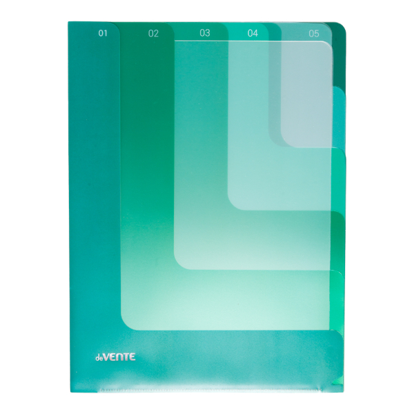 Папка-уголок А4, 3отд., 150мкм, прозрачная "Special" 273062 Brauberg