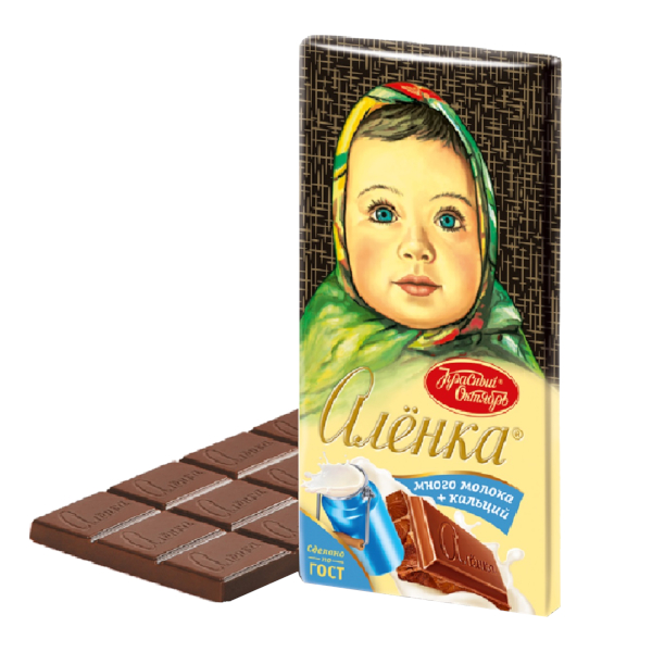 Шоколад "Красный Октябрь. Алёнка. Много молока" 75гр 69501