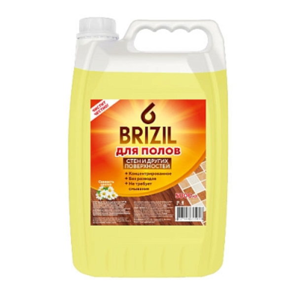 Средство для мытья полов Brizil "Свежесть цветов" 5л 127829