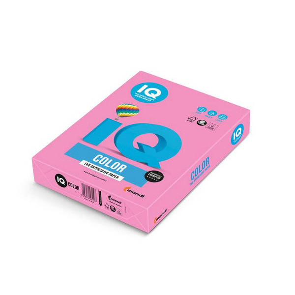 Бумага А4 80г/500л розовый неон NEON Pink NEOPI IQ Color