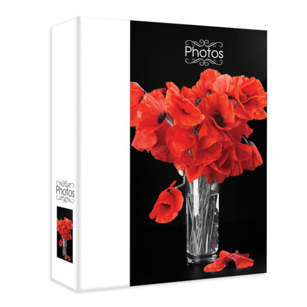 Фотоальбом на 100ф 10*15 Big Dog 4R100 (AB46100) "Bouquet" кармашки 46229