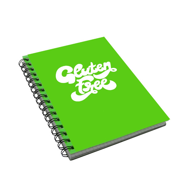 Тетрадь 80л А5 клетка/гребень "Light Book. 1" пластик, зеленый ТПЛБ58052 Listoff