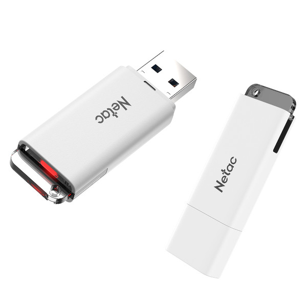 Память Flash Drive 8Gb USB 2.0 Netac U185 белый NT03U185N-008G-20WH