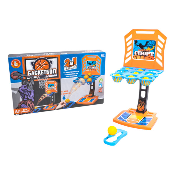 Игра настольная "Баскетбол 2в1" 70021 Десятое королевство