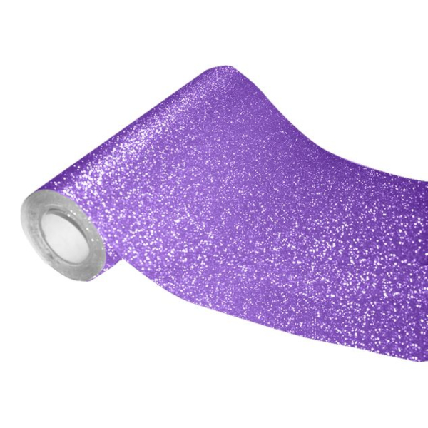 Пленка самоклеящаяся 45*100см deVENTE "Блестки" сиреневый, 100мкм 8117133