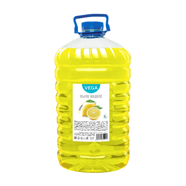 Мыло Vega "Лимон" бутылка 5л 314225