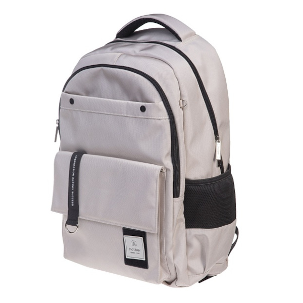 Рюкзак Hatber Perfect "White Sand" 2отд., 4карм., 47*32*17см NRk_10106