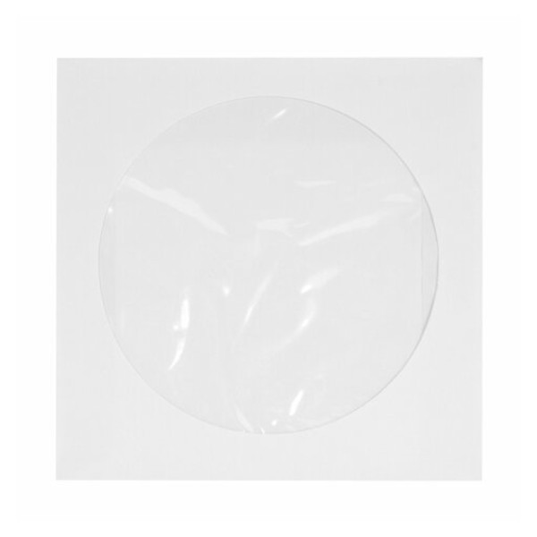 Конверт на 1 CD 125*125мм, бумажный, окно, декстрин, 90г/м2 53639 РПФ