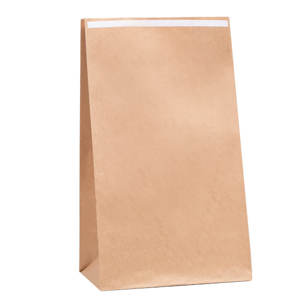 Пакет бумажный 40*24*14см крафт, без печати, клеевая лента 9194955