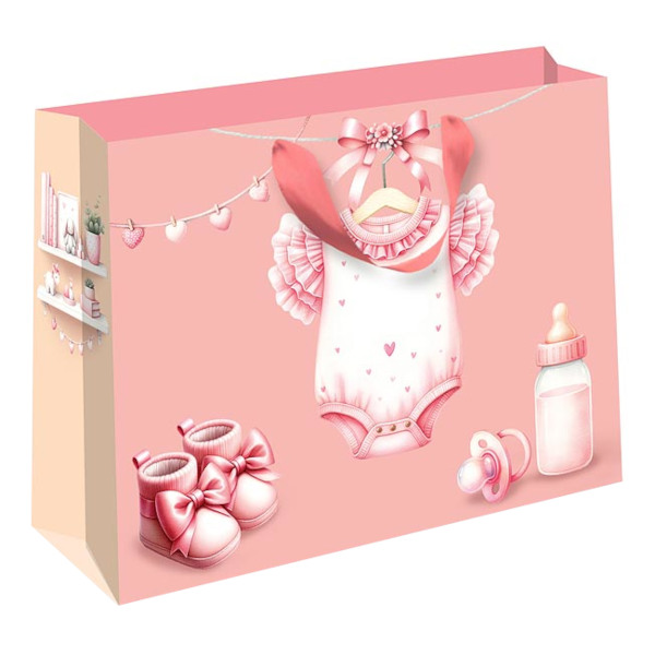 Пакет бумажный 40*50*15см "Для девочки" 1327.811 Арт Дизайн