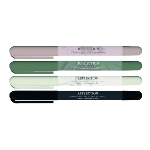 Ручка шар. 0,7 мм, синий, ассорти корп. "Shadow" BSBP004-case-MIX/Shadow Be Smart