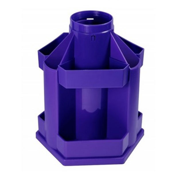 Подставка для пиш. прин. "Maxi Desk" 14*17,5см, пластик, фиолетовый ОР208 Стамм