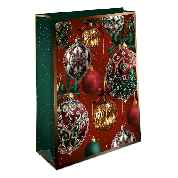 Пакет бумажный 42,5*33*10см "Красивые шары" 0195.536 Арт Дизайн