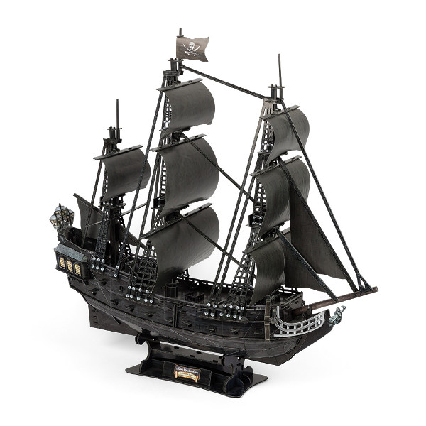 Пазлы 3D 308 элем. Серия "Корабли" Месть Королевы Анны 677*543*254мм STH-003