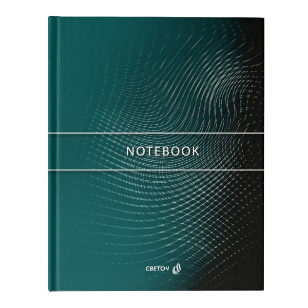 Блокнот А5+ 80л "Надёжность 000939" клетка, сшивка, тв.обл., картон, рисунок 80ББТ5_4_5_1 SVETOCH