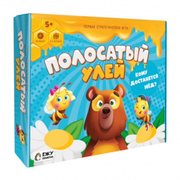 Игра настольная "Играй с умом. Полосатый улей" 4660136221135 ГеоДом