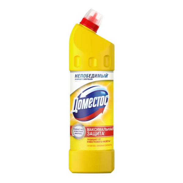 Средство жидкое чистящее DOMESTOS "Лимонная свежесть" гель 1000мл 21146993/67319093