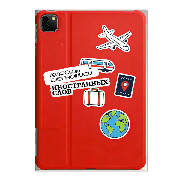 Тетрадь-словарик Для записи иностранных слов А5 24л "Стикеры с котами" картон 73204 Феникс+