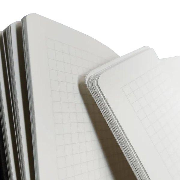 Блокнот А6+ 100л "Feeling. Бордовый" клетка, гребень, тв.обл., картон N6378 Be Smart