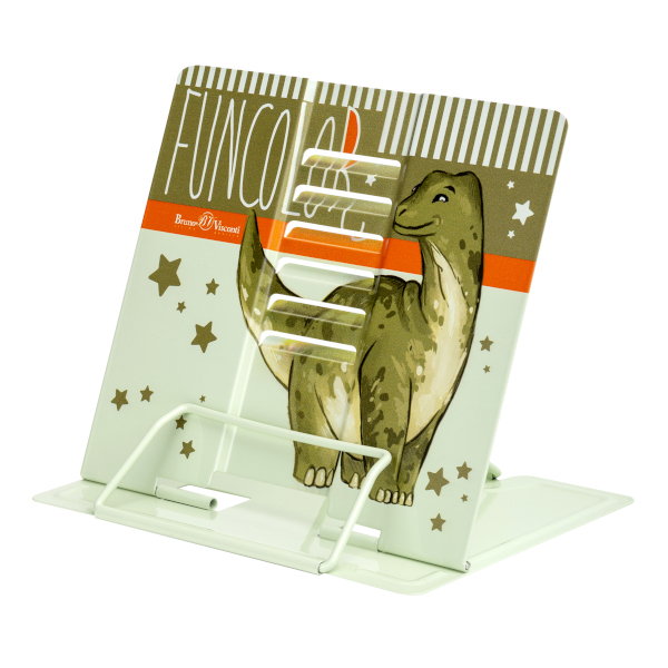 Подставка для книг металлическая "Fun. Динозавр" 20,8*19см 24-0011/01 Bruno Visconti